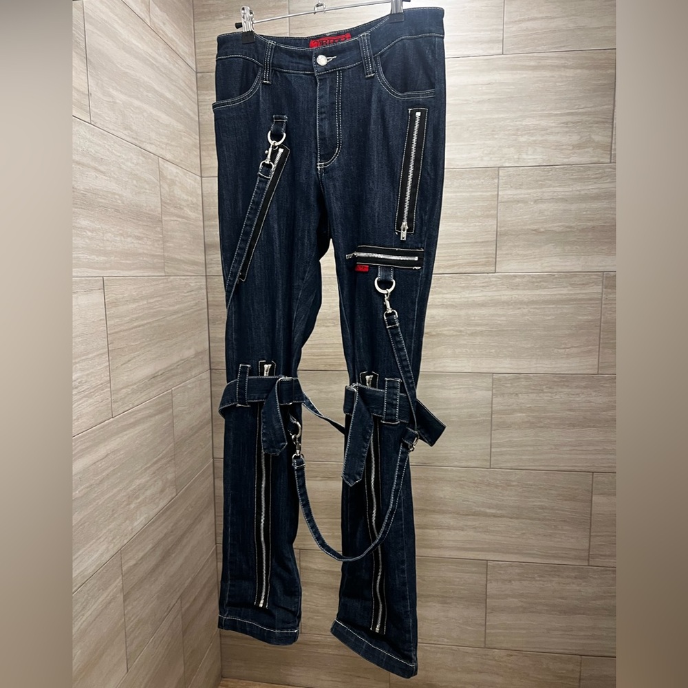 Tripp NYC Unisex Blue Denim Jeans